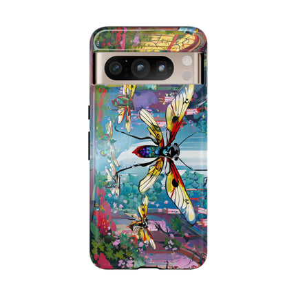 Neon Swarm Phone Cases