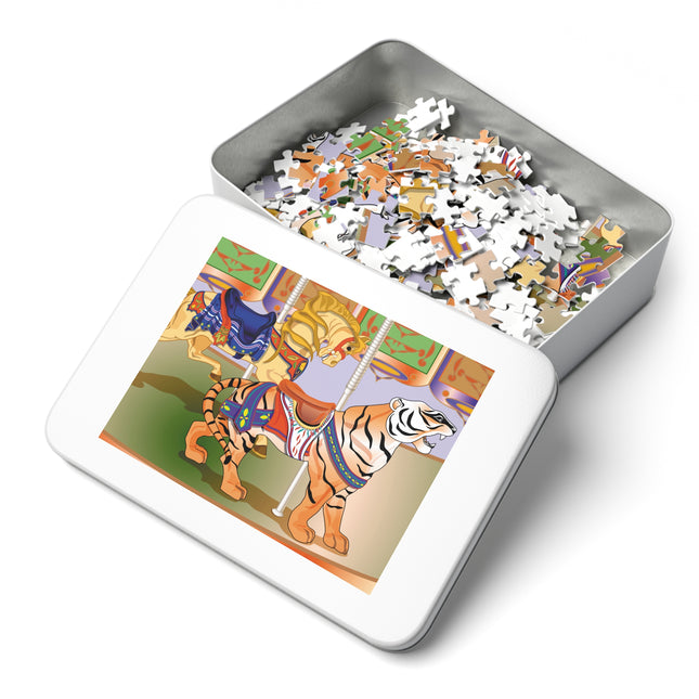 Carousel Splendor Jigsaw Puzzle (30, 110, 252-Piece)