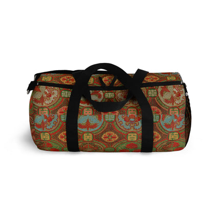 Japanese Fan Pattern II by G.A. Audsley Duffle Bag