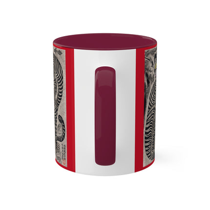 Talismanic Tiger Colorful Mugs, 11oz