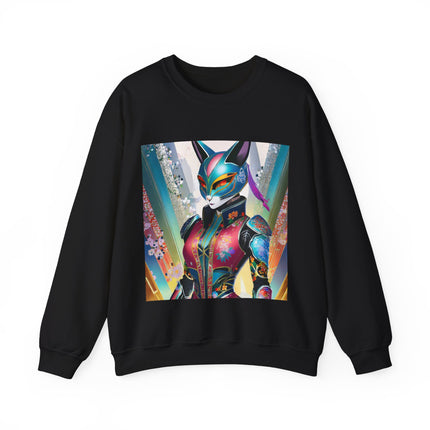 Cyberpunk Chic Unisex Heavy Blend™ Crewneck Sweatshirt