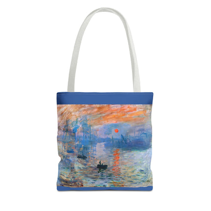 Sunrise by Claude Monet Tote Bag (AOP)