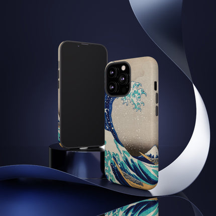 The Great Wave off Kanagawa by Katsushika Hokusai Phone Cases