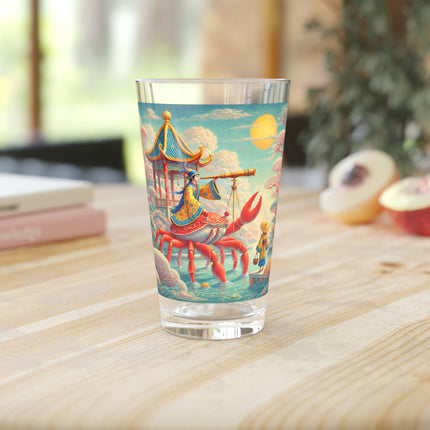 The Celestial Crab Navigator Pint Glass, 16oz