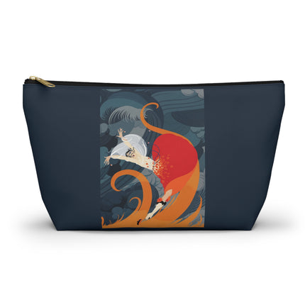 Flame of the Tempest Cosmetic Bag – Fiery Drama & Elemental Grace