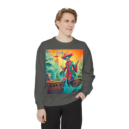 Skeleton Crew of the Misty Seas Unisex Garment-Dyed Sweatshirt