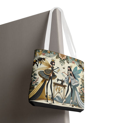 The Quiet Work of Fairies Tote Bag – Enchanted Atelier & Gentle Magic