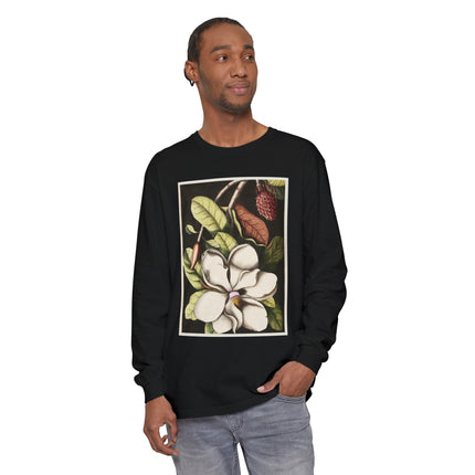 Natural History Plate 61 by Mark Catesby Garment-dyed Long Sleeve T-Shirt