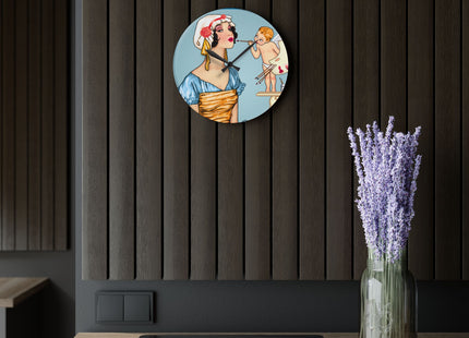 The Enchanting Painter Acrylic Wall Clock