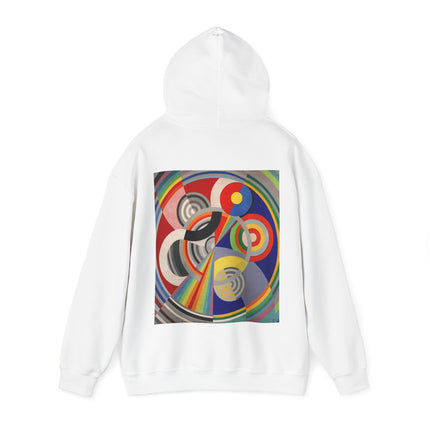 Rythme No. 1 by Robert Delaunay Heavy Blend™ Hooded Sweatshirt