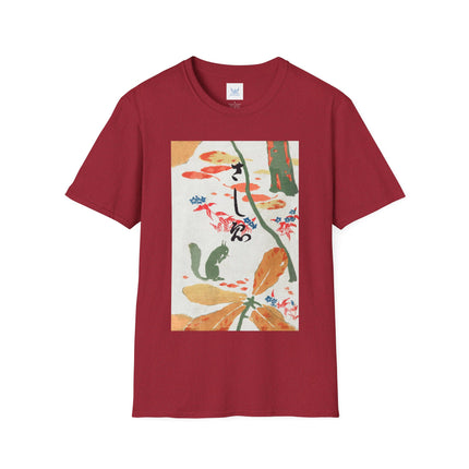 Book Illustration by Goyō Hashiguchi Softstyle T-Shirt