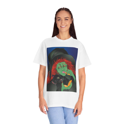 Mirror, Mirror A Witch's Touch Unisex Garment-Dyed T-shirt