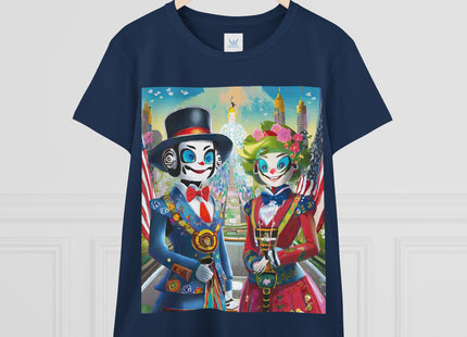 Cyber Punk Robots Cotton Tee