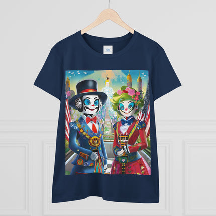 Cyber Punk Robots Cotton Tee