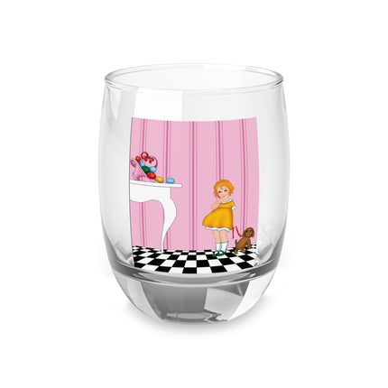 Easter Joy in Deco Hues Whiskey Glass