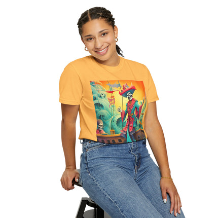 Skeleton Crew of the Misty Seas Unisex Garment-Dyed T-shirt