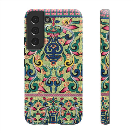 Colorful Flower Pattern by Owen Jones Phone Cases