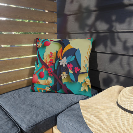 Curious Crow Outdoor Pillows