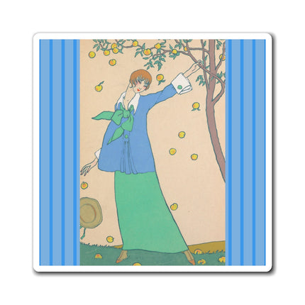 Le Verger by Georges Lepape Magnets (3 Sizes)