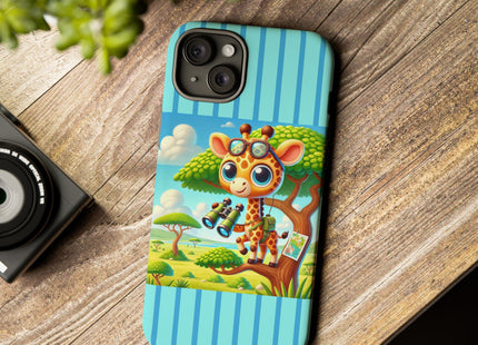 Giraffe Lookout Phone Cases