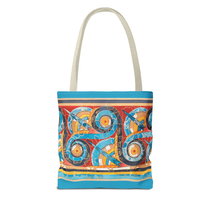 Reproduction of S-Spiral Frieze by Emile Gilliéron Tote Bag (AOP)