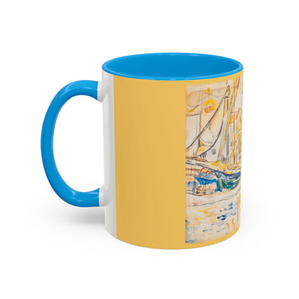 Saint-Tropez by Paul Signac Colorful Mugs (11oz, 15oz)