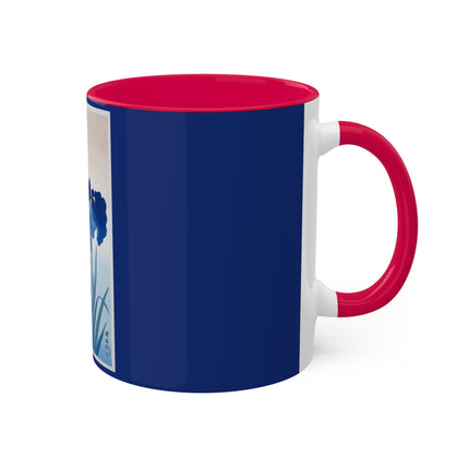 Irises by Ohara Koson Colorful Mugs, 11oz