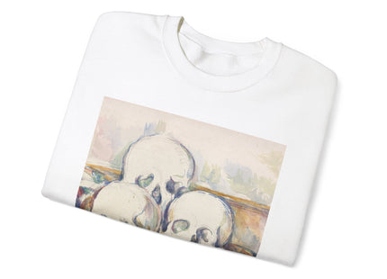 The Three Skulls by Paul Cézanne Unisex Heavy Blend™ Crewneck Sweatshirt