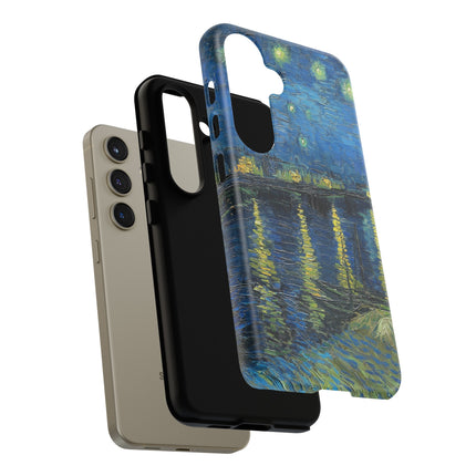 Starry Night Over the Rhone by Vincent Van Gogh Phone Cases
