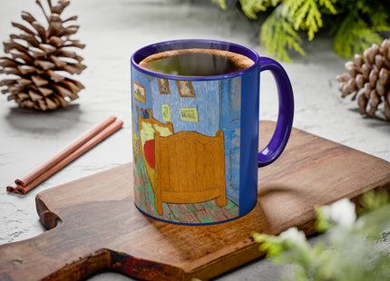 The Bedroom by Vincent van Gogh Colorful Mugs (11oz, 15oz)