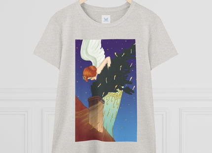 The Christmas Angel Women's Midweight Cotton Tee
