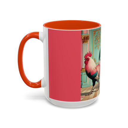 The Salon Rooster Colorful Mugs (11oz, 15oz)