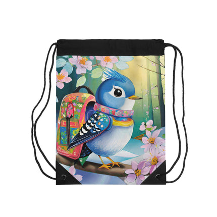 Baby Bluebird Drawstring Bag