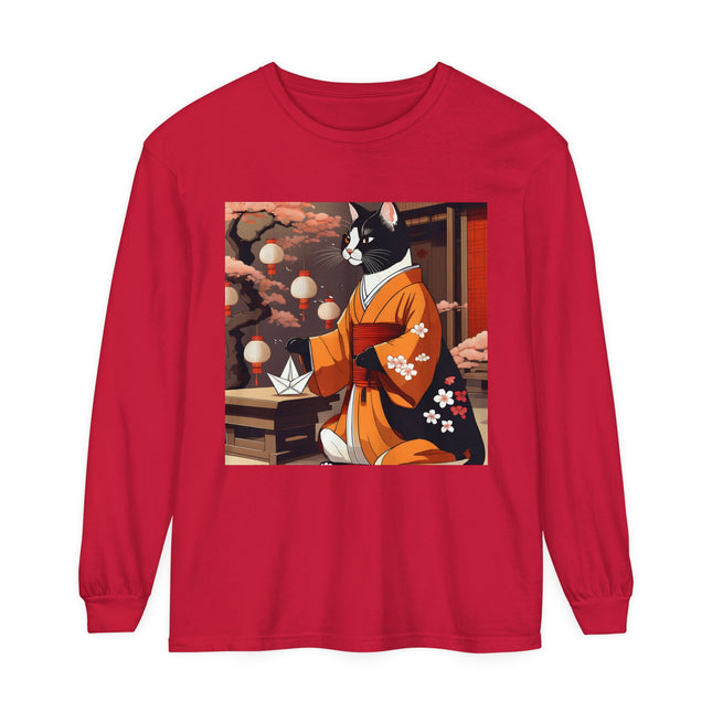 Origami Harmony Long Sleeve T-Shirt