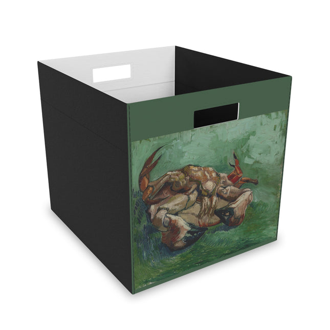 Crab on its Back by Vincent Van Gogh Felt Storage Box