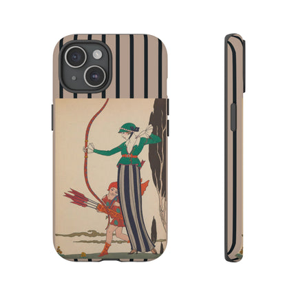 L'Arc Rouge by George Barbier Phone Cases