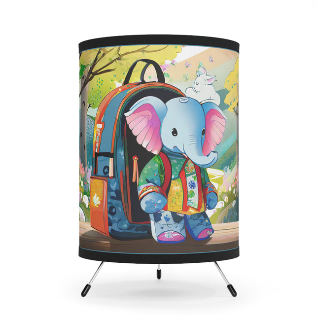 Baby Elephant Tripod Lamp