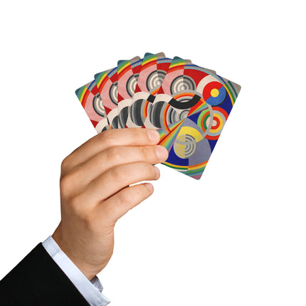 Rythme No. 1 by Robert Delaunay Playing Cards
