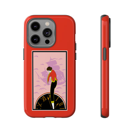Woman Waiting for her Beloved at 1:59 by Kobayashi Kaichi Phone Case