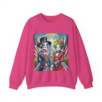 Cyber Punk Warrior Robots Unisex Heavy Blend™ Crewneck Sweatshirt