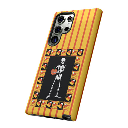Candy Corn Skeleton Phone Cases
