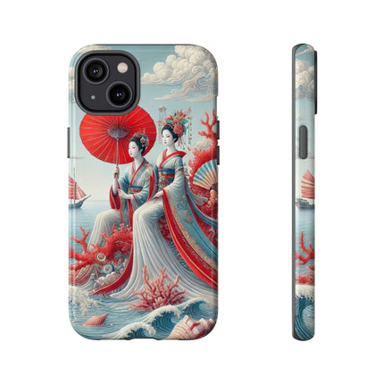 Ladies by the Quiet Sea Phone Cases