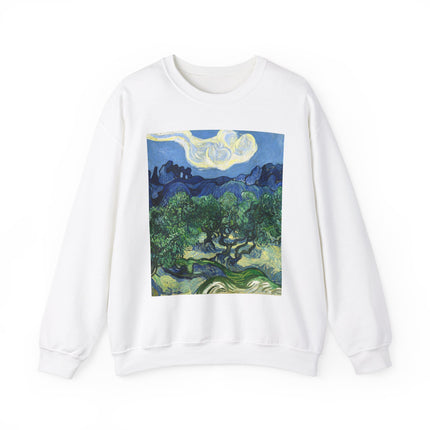 Olive Trees by Vincent Van Gogh Unisex Heavy Blend™ Crewneck Sweatshirt
