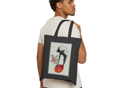 Bewitching Halloween Cotton Canvas Tote Bag