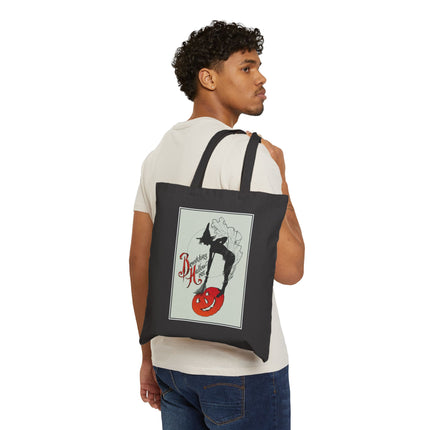Bewitching Halloween Cotton Canvas Tote Bag