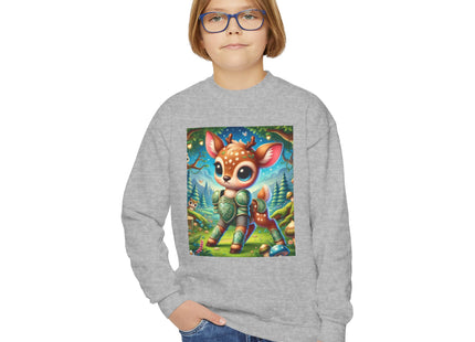 Fawn Defender Youth Crewneck Sweatshirt