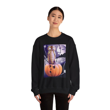 The Startled Pumpkin Unisex Heavy Blend™ Crewneck Sweatshirt