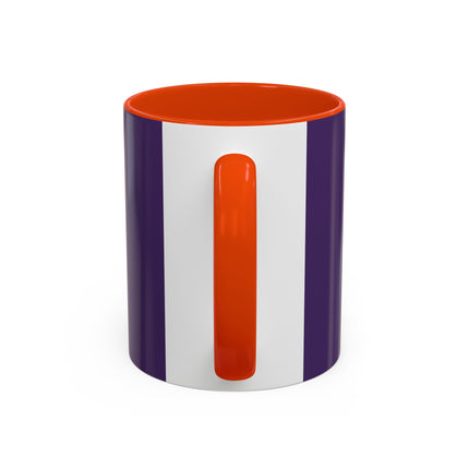🎿❄️ The Winter Flower Skier Colorful Mug – Art Deco Alpine Fantasy