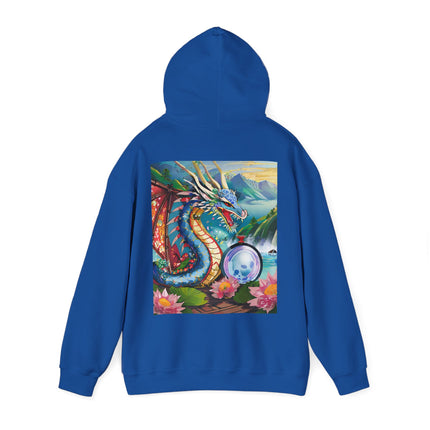 Wisdom’s Guardian Dragon – Heavy Blend™ Hooded Sweatshirt
