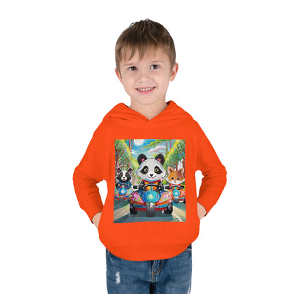 Bumper Car Bonanza Toddler Pullover Fleece Hoodie